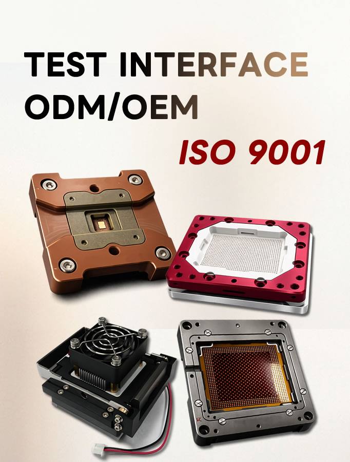 Test Socket ,Teecons – Rolling Contact TYPE,Pogo Pin Socket & LID TYPE,Rubber Socket TYPE